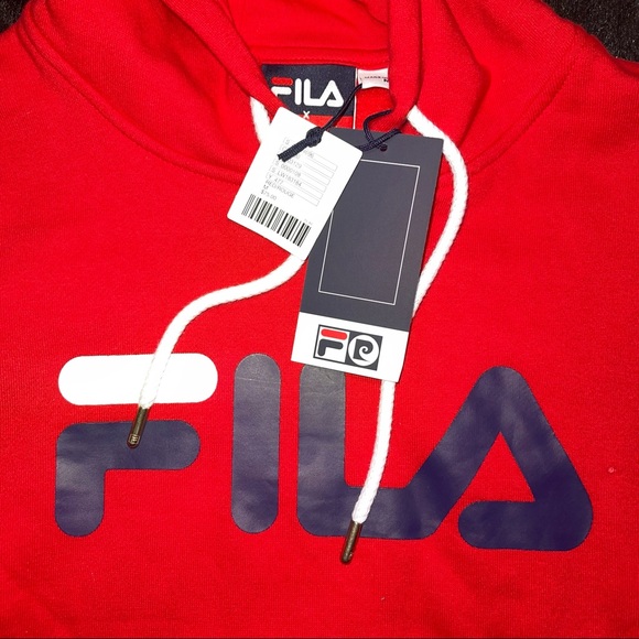 FILA + Pierre Cardin Circle Hoodie Sweatshirt - Picture 3 of 4